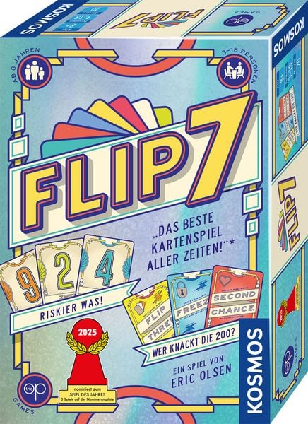 Kartenspiel Flip 7