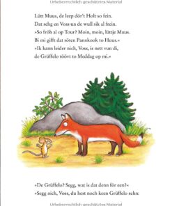Alternative view of De Grüffelo - plattdüütsch -